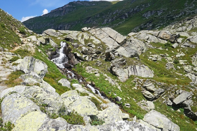 Wasserfall oberhalb des Unterbaustollens